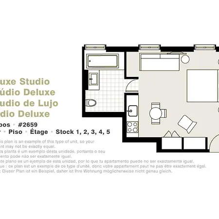 Apartment Serviced - Campos *