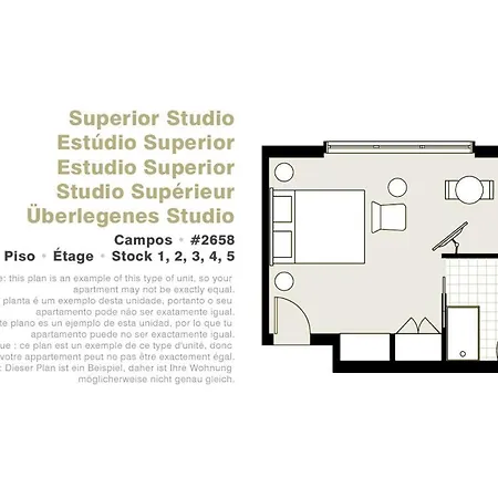 Apartment Serviced - Campos *