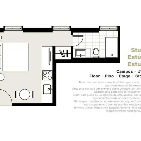 Apartment Serviced - Campos