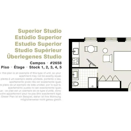 Apartment Serviced - Campos Lisbon