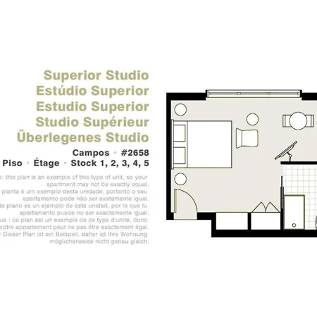 Serviced - Campos * Lisbon