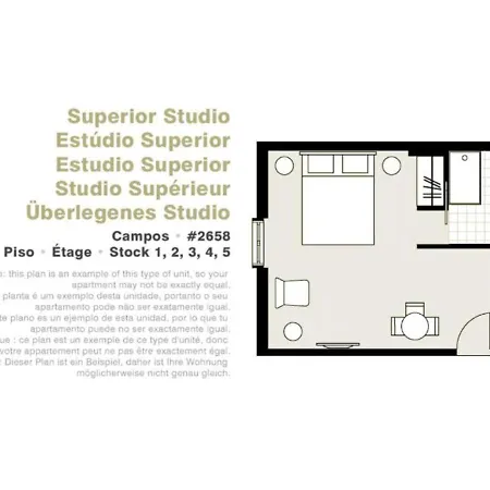 Serviced - Campos * Lisbon