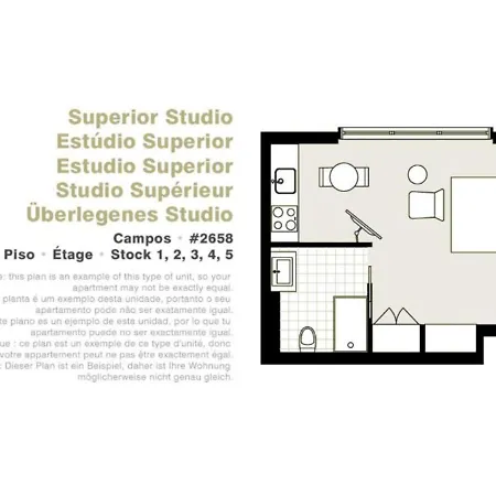 Apartment Serviced - Campos